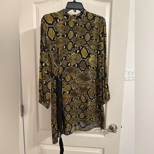 Small Zara Snake Print Dress